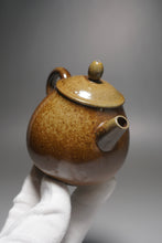 Load image into Gallery viewer, Wood Fired Gaopan Nixing Teapot by Li Wenxin 李文新柴烧坭兴壶 150ml