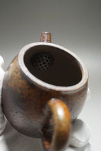 Load image into Gallery viewer, Wood Fired Tall Rustic Nixing Teapot by Li Wenxin 李文新柴烧坭兴壶 150ml