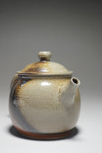 Load image into Gallery viewer, Wood Fired Oval Nixing Teapot by Li Wenxin 李文新柴烧壶 150ml