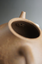 Load image into Gallery viewer, Lao Duanni Hulupiao yixing Teapot with Carvings 老段泥匏瓜带刻绘 150ml