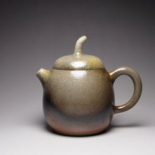 Load image into Gallery viewer, Dafengjiang Wood Kiln Fired Melon Nixing Teapot no.2 大风江柴烧泥兴壶 150ml