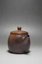Load image into Gallery viewer, Wood Fired Tall Rustic Nixing Teapot by Li Wenxin 李文新柴烧坭兴壶 150ml