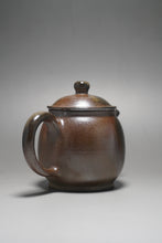 Load image into Gallery viewer, Wood Fired Julunzhu Nixing Teapot by Li Wenxin 李文新柴烧巨轮珠 150ml