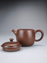 Load image into Gallery viewer, 150ml Wide Julunzhu Nixing Teapot by Li Wenxin 李文新巨轮珠