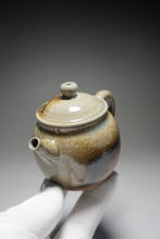 Load image into Gallery viewer, Wood Fired Oval Nixing Teapot by Li Wenxin 李文新柴烧壶 150ml