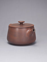 Load image into Gallery viewer, 152ml Wide Julunzhu Teapot by Li Wenxin 李文新泥兴巨轮珠壶