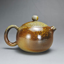 Load image into Gallery viewer, Wood Fired Xishi Nixing Teapot by Li Wenxin 李文新柴烧坭兴西施壶 150ml