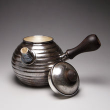 Load image into Gallery viewer, 999 Pure Silver Handmade Side Handle Teapot 全手工纯银999侧把壶 155ml