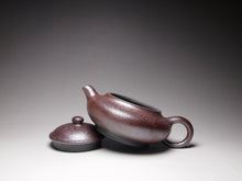 Load image into Gallery viewer, Wood Fired Lao Zini Short Panhu Yixing Teapot 柴烧老紫泥矮潘壶 155ml