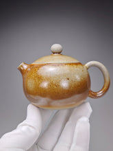 Load image into Gallery viewer, Wood Fired Xishi Nixing Teapot by Li Wenxin 李文新柴烧坭兴西施壶 155ml