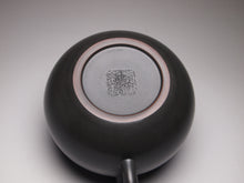 Load image into Gallery viewer, 155ml Dark Grey Round Melon Nixing Teapot by Li Wenxin 李文新泥兴壶