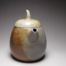 Load image into Gallery viewer, Dafengjiang Wood Kiln Fired Melon Nixing Teapot 大风江柴烧泥兴壶 155ml