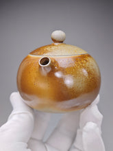 Load image into Gallery viewer, Wood Fired Xishi Nixing Teapot by Li Wenxin 李文新柴烧坭兴西施壶 155ml