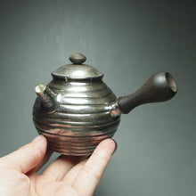 Load image into Gallery viewer, 999 Pure Silver Handmade Side Handle Teapot 全手工纯银999侧把壶 155ml