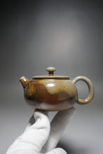Load image into Gallery viewer, Wood Fired Nixing Teapot by Li Wenxin 李文新柴烧坭兴壶 155ml