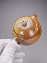 Load image into Gallery viewer, Wood Fired Xishi Nixing Teapot by Li Wenxin 李文新柴烧坭兴西施壶 155ml