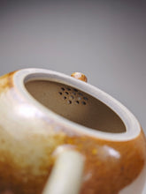 Load image into Gallery viewer, Wood Fired Xishi Nixing Teapot by Li Wenxin 李文新柴烧坭兴西施壶 155ml