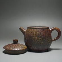 Load image into Gallery viewer, Wood Fired Tall Rock Nixing Teapot by Li Wenxin 李文新柴烧坭兴壶 155ml