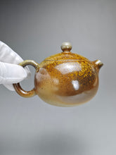 Load image into Gallery viewer, Wood Fired Xishi Nixing Teapot by Li Wenxin 李文新柴烧坭兴西施壶 150ml