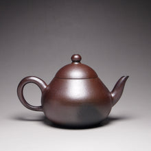 Load image into Gallery viewer, Wood Fired Pear Lao Zini Yixing Teapot 柴烧老紫泥梨形 155ml
