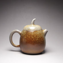 Load image into Gallery viewer, Dafengjiang Wood Kiln Fired Melon Nixing Teapot 大风江柴烧泥兴壶 155ml