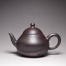 Load image into Gallery viewer, Wood Fired Pear Lao Zini Yixing Teapot 柴烧老紫泥梨形 155ml