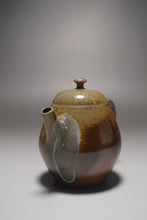 Load image into Gallery viewer, Wood Fired Lianzi Nixing Teapot by Li Wenxin  李文新柴烧坭兴莲子壶 155ml