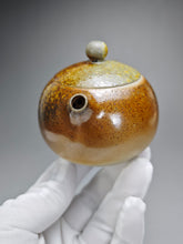 Load image into Gallery viewer, Wood Fired Xishi Nixing Teapot by Li Wenxin 李文新柴烧坭兴西施壶 150ml