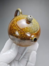 Load image into Gallery viewer, Wood Fired Xishi Nixing Teapot by Li Wenxin 李文新柴烧坭兴西施壶 150ml