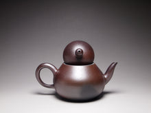 Load image into Gallery viewer, Wood Fired Pear Lao Zini Yixing Teapot 柴烧老紫泥梨形 155ml