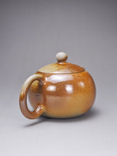 Load image into Gallery viewer, Wood Fired Xishi Nixing Teapot by Li Wenxin 李文新柴烧坭兴西施壶 155ml