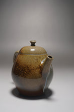 Load image into Gallery viewer, Wood Fired Lianzi Nixing Teapot by Li Wenxin  李文新柴烧坭兴莲子壶 155ml