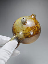 Load image into Gallery viewer, Wood Fired Xishi Nixing Teapot by Li Wenxin 李文新柴烧坭兴西施壶 150ml