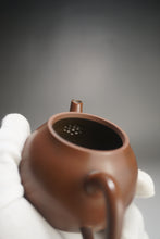 Load image into Gallery viewer, 160ml Brown Eggplant Teapot by Li Wenxin 李文新茄瓜泥兴壶