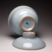 Load image into Gallery viewer, Royal Jade Ruyao Gaiwan 汝窑御青盖碗