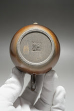 Load image into Gallery viewer, Wood Fired Round Nixing Teapot by Li Wenxin 李文新柴烧坭兴壶 160ml