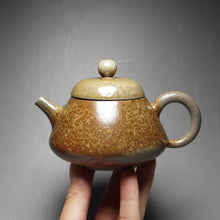 Load image into Gallery viewer, Wood Fired Junle Nixing Teapot 柴烧坭兴君乐壶 160ml