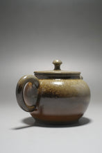 Load image into Gallery viewer, Wood Fired Round Nixing Teapot by Li Wenxin 李文新柴烧坭兴壶 160ml