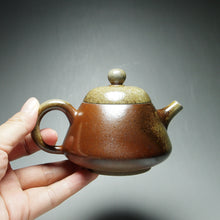 Load image into Gallery viewer, Wood Fired Junle Nixing Teapot no. 2 柴烧坭兴君乐壶 160ml