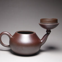 Load image into Gallery viewer, Wood Fired Pear Lao Zini Yixing Teapot no.2 柴烧老紫泥梨形 160ml