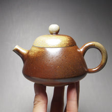 Load image into Gallery viewer, Wood Fired Junle Nixing Teapot 柴烧坭兴君乐壶 165ml