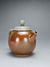 Load image into Gallery viewer, Wood Fired Fanggu Nixing Teapot by Li Wenxin 李文新柴烧坭兴仿古 165ml