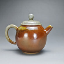 Load image into Gallery viewer, Wood Fired Fanggu Nixing Teapot by Li Wenxin 李文新柴烧坭兴仿古 165ml