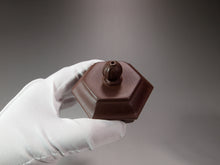 Load image into Gallery viewer, Fully Handmade Zini Monk's Hat Yixing Teapot 全手工原矿紫泥僧帽壶 500ml