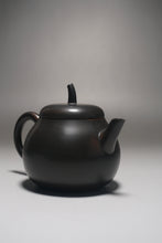 Load image into Gallery viewer, 170ml Black Eggplant Teapot by Li Wenxin 李文新茄瓜泥兴壶