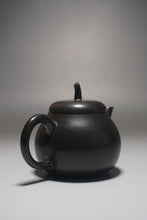 Load image into Gallery viewer, 170ml Black Eggplant Teapot by Li Wenxin 李文新茄瓜泥兴壶