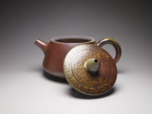 Load image into Gallery viewer, Dafengjiang Wood Kiln Fired Shipiao Nixing Teapot  大风江柴烧平盖石瓢 175ml