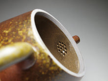 Load image into Gallery viewer, Dafengjiang Wood Kiln Fired Shipiao Nixing Teapot  大风江柴烧平盖石瓢 175ml