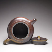 Load image into Gallery viewer, Wood Fired Handpicked TianQingNi Jinglan Yixing Teapot 柴烧天青泥井栏 175ml