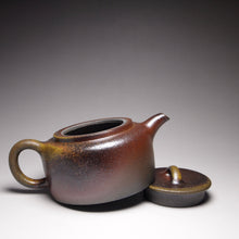Load image into Gallery viewer, Wood Fired Handpicked TianQingNi Jinglan Yixing Teapot 柴烧天青泥井栏 185